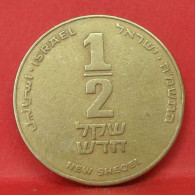 1/2 New Sheqel 1985 - TTB - Pièce De Monnaie Israël - Article N°6379 - Israël