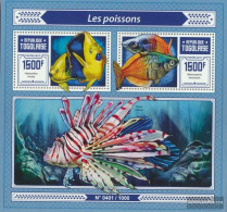 Togo Miniature Sheet 1236 (complete. Issue) Unmounted Mint / Never Hinged 2015 Fish - Togo (1960-...)