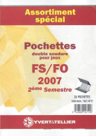 Pochettes FS/FO Yvert Et Tellier 2ème Semestre 2007 - Otros & Sin Clasificación