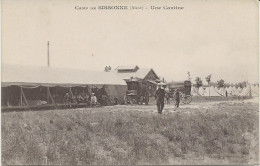 CAMP DE SISSONNE - AISNE -UNE CANTINE - Sissonne