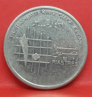 10 Piastres 2000 - TTB - Pièce De Monnaie Jordanie - Article N°6396 - Giordania