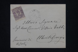 SAINT MARIN - Enveloppe Pour Montegiorgio En 1904 - L 145228 - Lettres & Documents