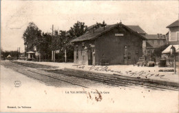 La Valbonne Commune De Béligneux Vue De La Gare Station Ain Cpa Voyagée En 1902 Dos Non Divisé En TB.Etat - Non Classés