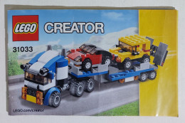 36006 LEGO - Istruzioni Lego - Creator - Art. 31033 - Italia