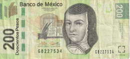 BILLETE DE MEXICO DE 200 PESOS DEL AÑO 2015 (BANKNOTE) - Mexique