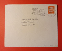 1936 DDR - Letter - Zomer 1936: Berlijn