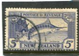 NEW ZEALAND - 1935  5d  DEFINITIVE  FINE USED  SG 563 - Oblitérés