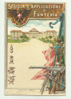 SCUOLA D'APPLICAZIONE DI FANTERIA 1916 - VIAGGIATA FP - Regiments