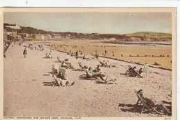 DOUGLAS  -CENTRAL PROMENADE AND ONCHAN HEAD - Isola Di Man (dell'uomo)