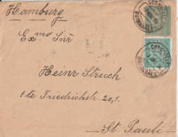 1894 - PORTUGAL - ENVELOPPE ENTIER De GUIMARAES =>  HAMBURG ST PAULI - Postal Stationery