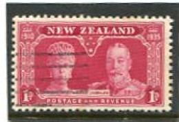 NEW ZEALAND - 1935  1d  JUBILEE  FINE USED  SG 574 - Usados
