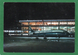 75 Paris - Aeroport De Paris-Orly - Caravelle "Air France"sur L'aire De Stationnement - 1973- Circulee -Daguin - Flugwesen