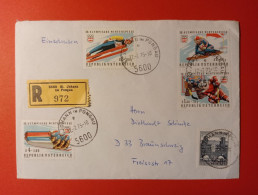 1976 Austria - Letter - Hiver 1976: Innsbruck