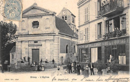 Orsay          91           Eglise. Place Epicerie Centrale            (voir Scan) - Orsay