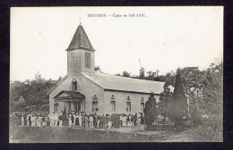 CPA REUNION - EGLISE DE SALAZIE - Saint Benoît