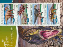 Togo 6406-6409 Sheetlet (complete. Issue) Unmounted Mint / Never Hinged 2014 Dinosaurs - Togo (1960-...)