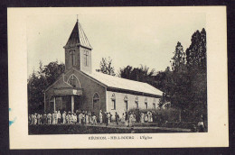 CPA REUNION - HELL BOURG - L'EGLISE - Saint Benoît