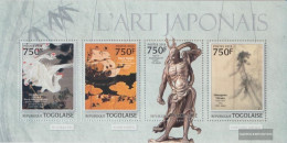 Togo 4711-4714 Sheetlet (complete. Issue) Unmounted Mint / Never Hinged 2013 Japanese Art - Togo (1960-...)