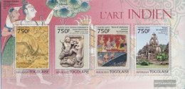 Togo 4706-4709 Sheetlet (complete. Issue) Unmounted Mint / Never Hinged 2013 Indian Art - Togo (1960-...)