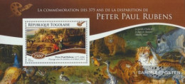 Togo Miniature Sheet 1128 (complete. Issue) Unmounted Mint / Never Hinged 2015 Peter Paul Rubens - Togo (1960-...)