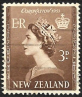 Nouvelle Zelande  1953 -  YT   319  -  Elisabeth  -  Oblitéré - Gebruikt
