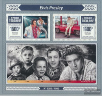 Togo Miniature Sheet 1246 (complete. Issue) Unmounted Mint / Never Hinged 2015 Elvis Presley - Togo (1960-...)
