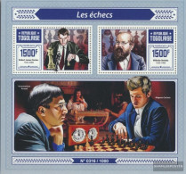 Togo Miniature Sheet 1244 (complete. Issue) Unmounted Mint / Never Hinged 2015 Chess - Togo (1960-...)