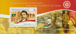 Togo Miniature Sheet 1134 (complete. Issue) Unmounted Mint / Never Hinged 2015 Gandhi - Togo (1960-...)