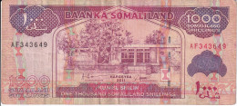 BILLETE DE SOMALIA DE 1000 SHILLINGS DEL AÑO 2011    (BANKNOTE) - Somalië