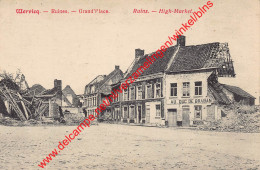 Wervicq - Ruines Grand Place - Au Duc De Brabant - Wervik - Wervik