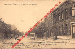 Rue De La Station - Restaurant Du Chemin De Fer - Leopoldsburg - Leopoldsburg