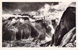 FRANCE - 74 - CHAMONIX - Le Brévent Et La Chaîne Du Mont Blanc - Carte Postale Ancienne - Chamonix-Mont-Blanc