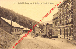Avenue De La Gare Et L'hôtel De Liége - La-Roche-en-Ardenne - La-Roche-en-Ardenne
