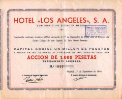 Hotel Los Ángeles, S. A. - Tourism
