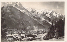 FRANCE - 74 - CHAMONIX Et Le Mont Blanc - Carte Postale Ancienne - Chamonix-Mont-Blanc