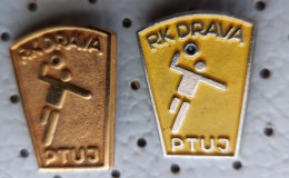 Handball Club RK DRAVA Ptuj Slovenia Pins - Handball