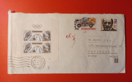 1988 Czechoslovakia - Letter - Winter 1988: Calgary