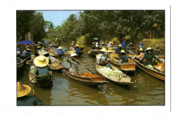 Damnernsaduak Floating Market,Rajburi.Expédié à Roeselaere (Belgique) - Thaïlande