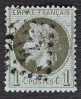 France 1870 N°25 Ob GC TB Cote 25€ - 1863-1870 Napoléon III Lauré