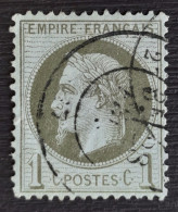 France 1870 N°25 Ob CaD Tres Bien Centré TTB Cote 25€ - 1863-1870 Napoléon III Lauré