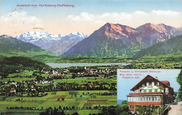 Aussicht Vom Hartlisberg Steffisburg Pension U. Wirtchaft Bellevue 1912 - Steffisburg