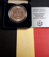 --PROMO 40€-- BELGIQUE 500 FRANCS QP EUROPALIA MEXICO 1993 QUALITY PROOF IN CAPSULE BOX + CERTIFICAT  ! LIRE DESCRIPTIF - 500 & 5000 Francs (gold)