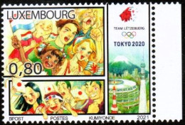 Luxembourg, Luxemburg  2021, MI NR 2263, JEUX OLYMPIQUES TOKYO, POSTFRISCH , NEUF - Unused Stamps