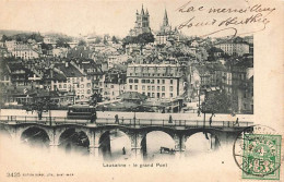 Lausanne Le Grand Pont Tram Cathédrale - Lausanne