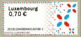 Luxembourg, Luxemburg ,  2018 ATM  Visitez Le Luxembourg , POSTFRISCH, NEUF - Postage Labels