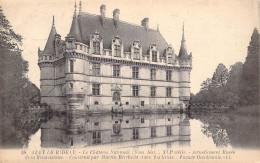 FRANCE - 37 - AZAY LE RIDEAU - Le Château National XVIe Siècle - Actuellement Musée .... - Carte Postale Ancienne - Azay-le-Rideau