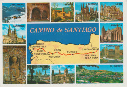 (X372) CAMINO DE SANTIAGO . CHEMIN DE SAINT JACQUES - DE CANDANCHU A SANTIAGO - Santiago De Compostela