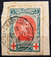 BELGIQUE                    N° 132                  OBLITERE - 1914-1915 Red Cross