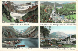 FRANCE - 65 - LOURDES - Multi Vues - Carte Postale Ancienne - Lourdes