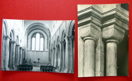 2 X Thalbürgel - Kirche - Kloster - Ruine - 1983 - Handabzug - Echt Foto - Thüringen - Bad Klosterlausnitz